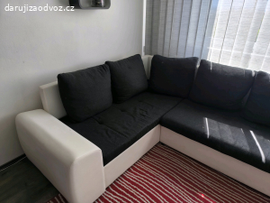 Rozkládací pohovka ve tvaru U