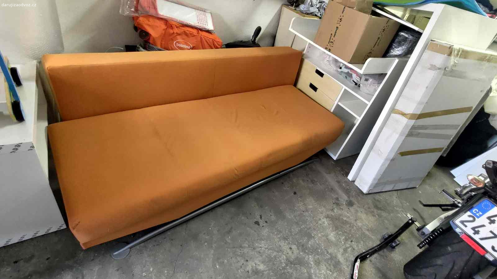 Rozkladaci pohovka. Rozkladaci pohovka 140x200. Daruju za odvoz