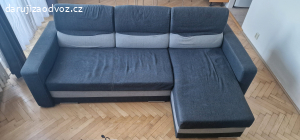Rozkládací rohová pohovka