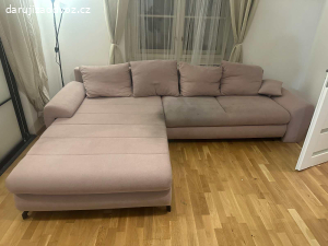Rozkládací rohová sedačka