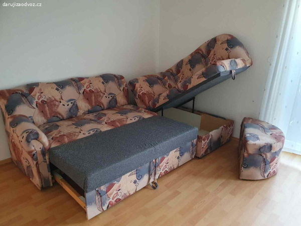 Rozkládací sedací souprava