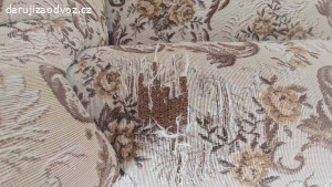 Rozkládací sedačka, 2x křeslo