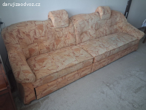Rozkládací sedačka s úložným prostorem
