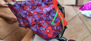 Různé oblečení po mě a synech :)