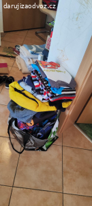 Různé oblečení po mě a synech :)