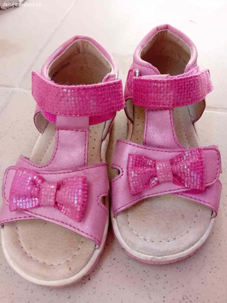 Sandálky - dívčí, vel. 23