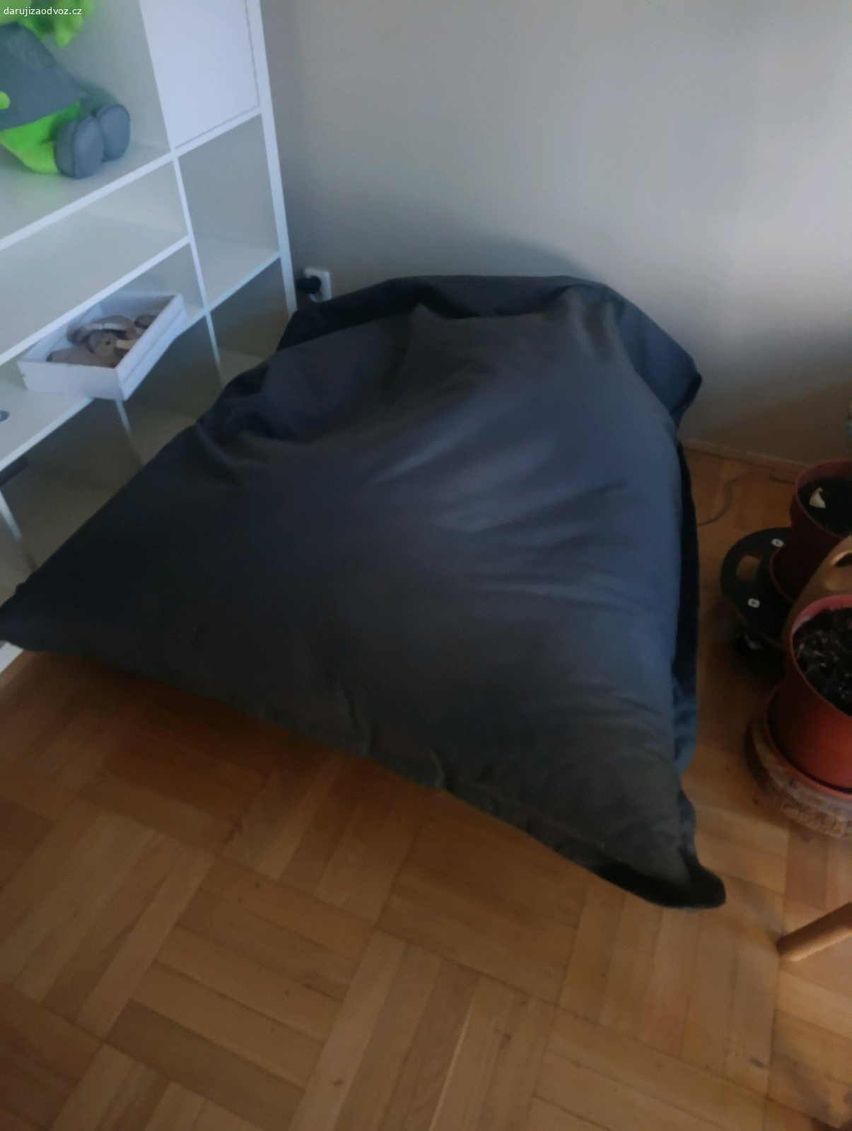 sedací vak. výška 170 šířka 140