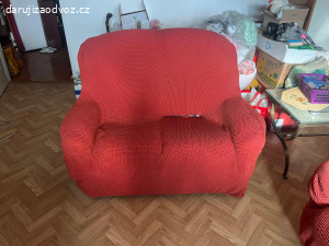 Sedačka třímístná a dvoumístná