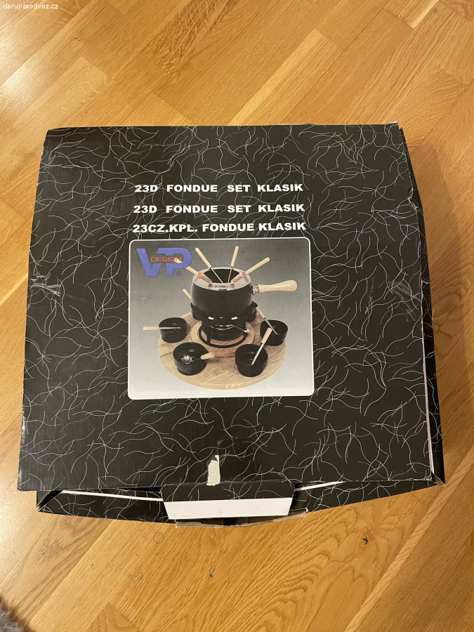 Set na horkou čokolád a další fondue