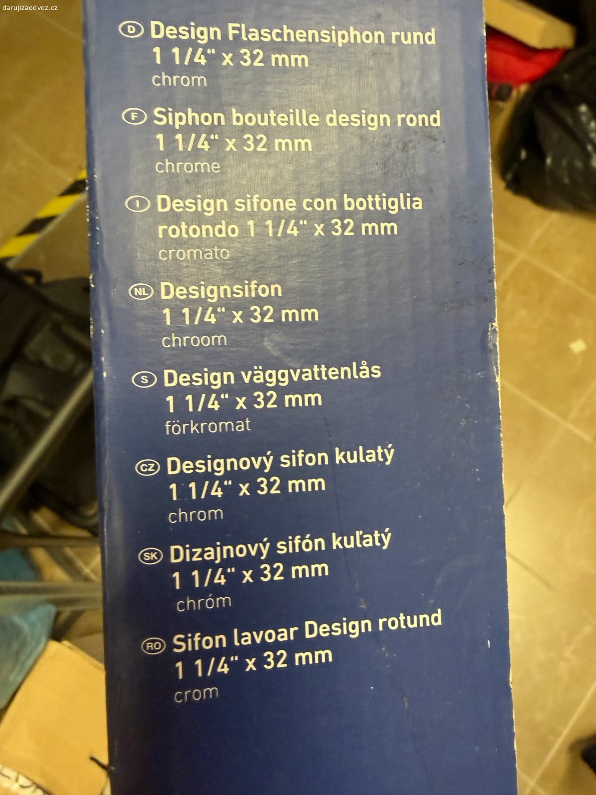 sifon nový. sifon nový
