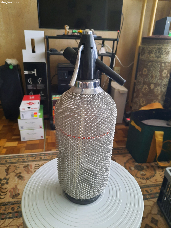 Sifonová lahev aneb retro sodastream