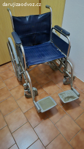 REZERVOVÁNO Skládací invalidní vozík za odvoz
