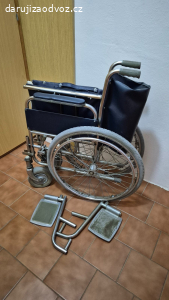REZERVOVÁNO Skládací invalidní vozík za odvoz