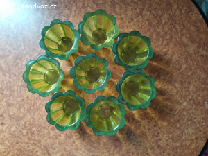 Skleněné nádoby na svíčky