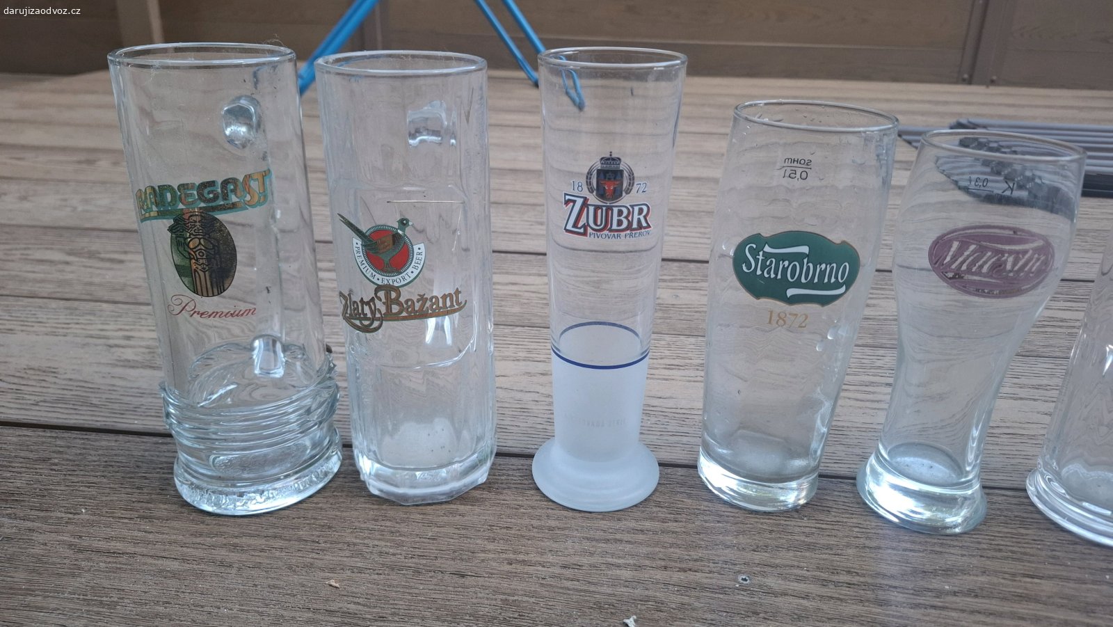 sklenice. mohu poslat