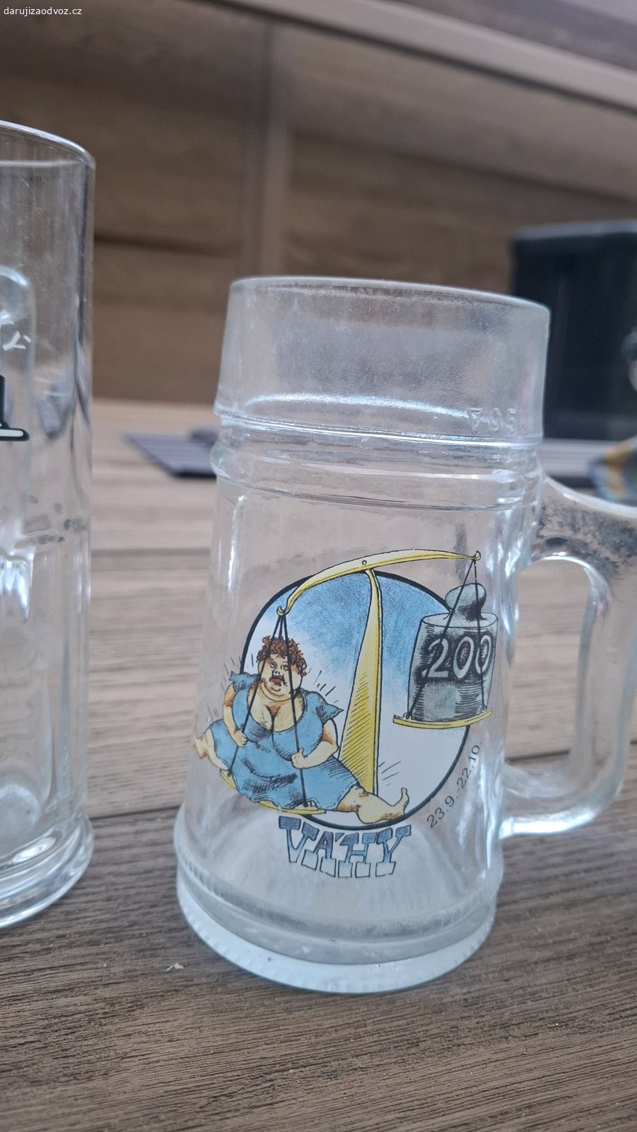 sklenice. mohu poslat