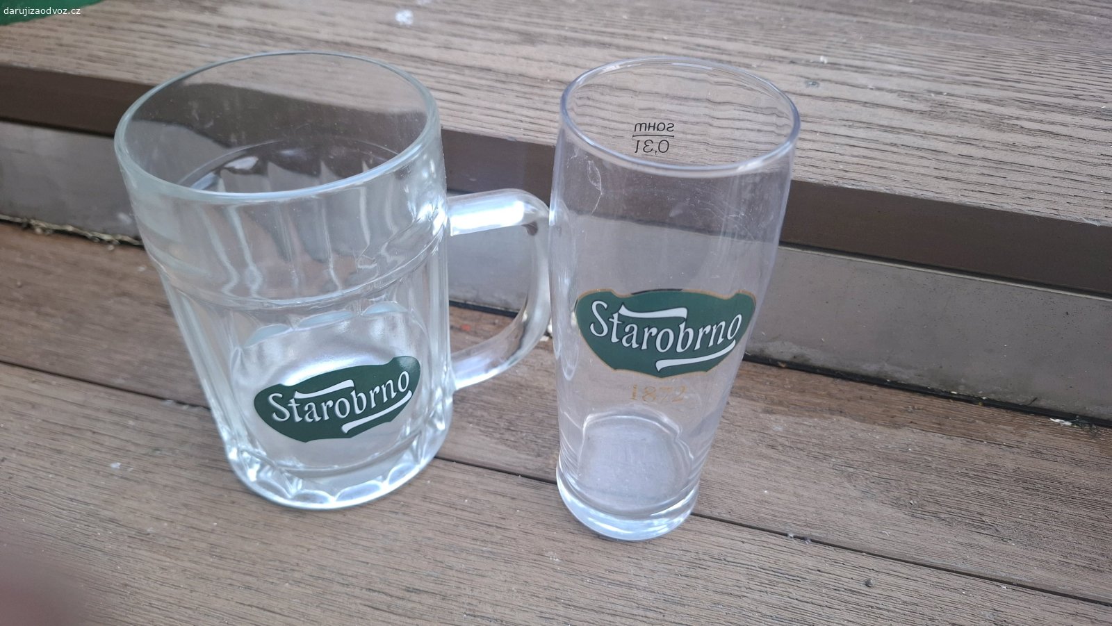 sklenice. mohu poslat