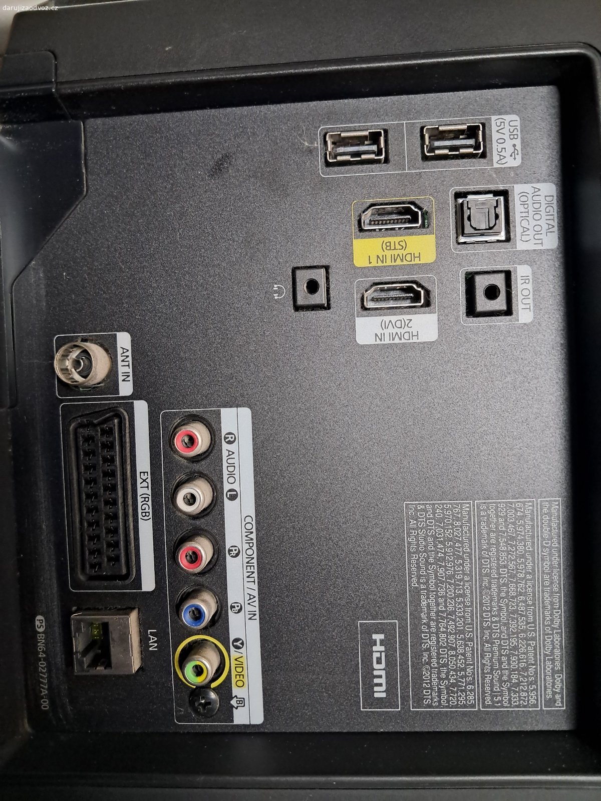 Televize Samsung. Starší model Smart TV