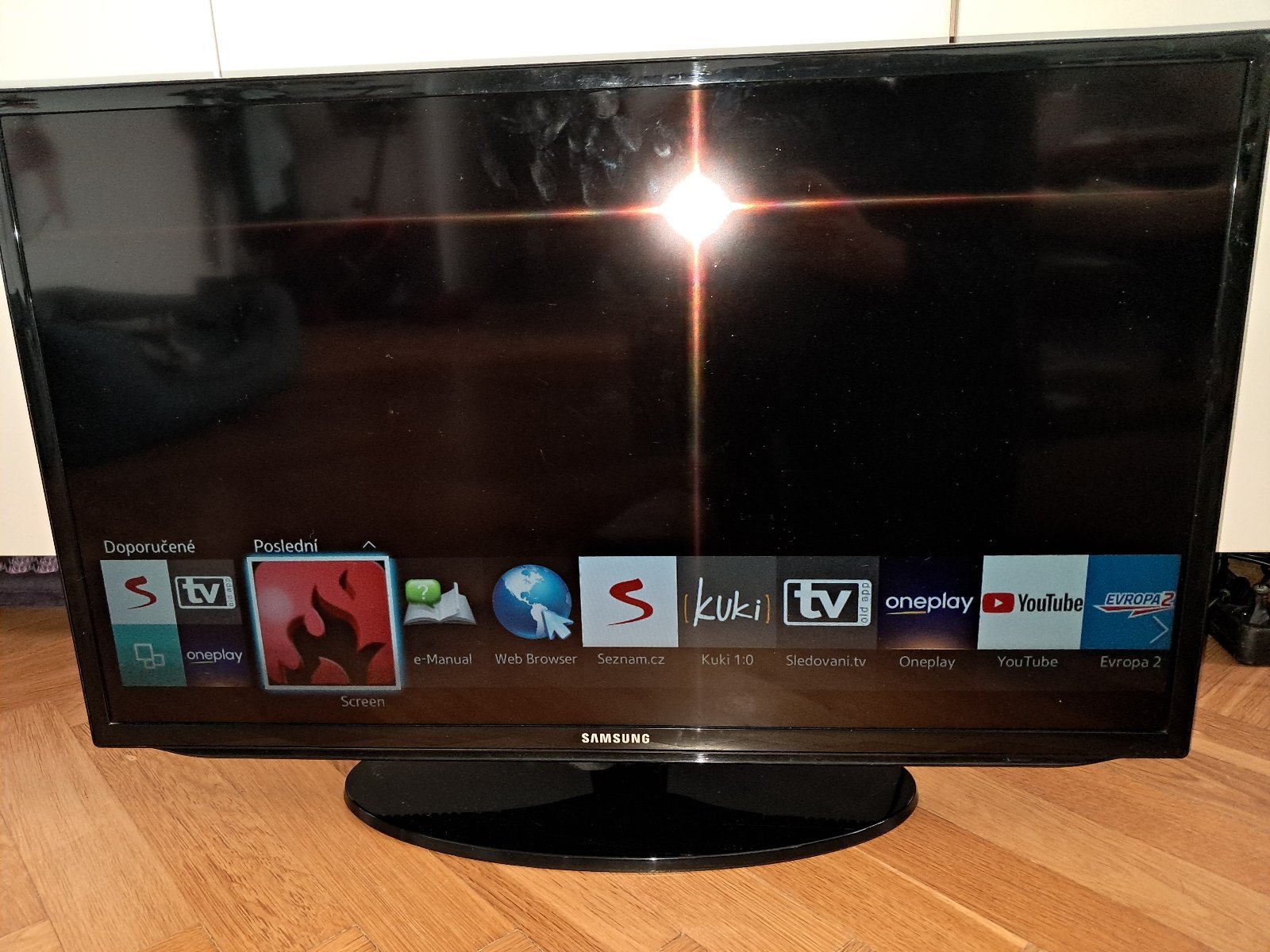 Televize Samsung. Starší model Smart TV