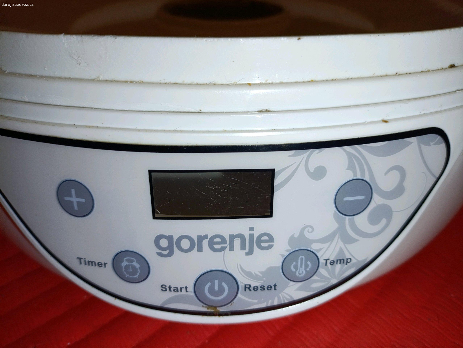 Součástky ze sušičky Gorenje. Elektrosoucastky ze staré sušičky pro kutily/opravy.