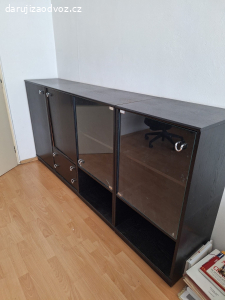 Soustava skrinek do obyvaku cerna