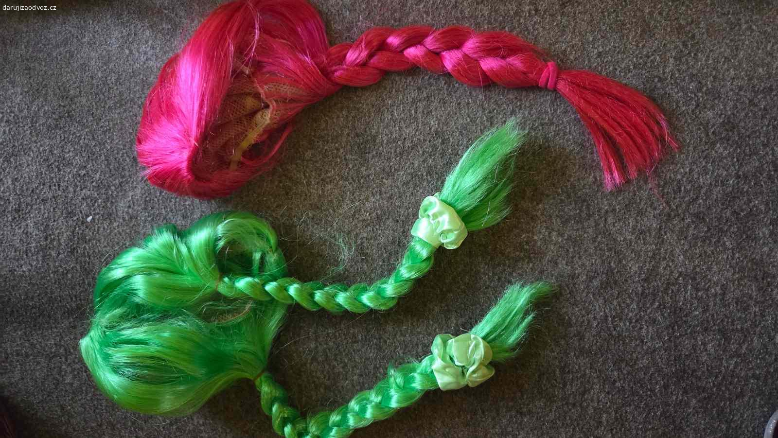 Sperky, celenky, paruky. Detska bizuterie