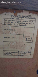 Stará obývací stěna, skříně