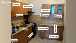 Starší nábytek a kuchyňská linka – za odvoz, zdarm