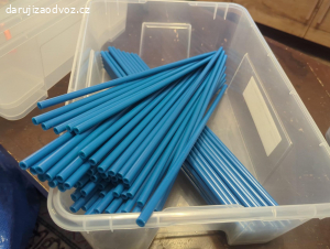 Stavebnice slámky míčky