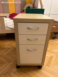 Šuplíky Ikea k pracovnímu stolu