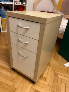 Šuplíky Ikea k pracovnímu stolu