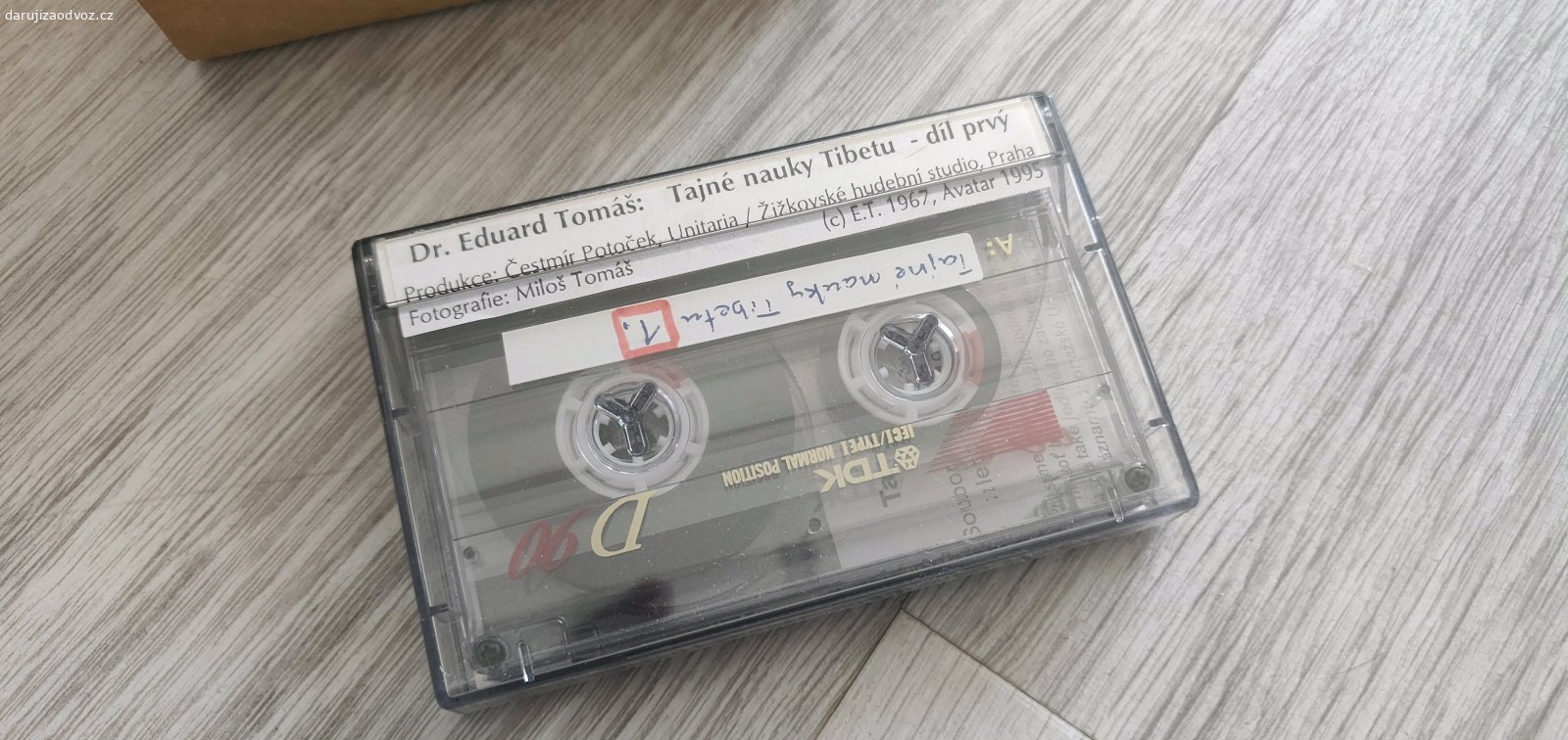 Tajné nauky Tibetu, kazety. Audio nahrávka přednášek Eduarda Tomáše Tajné Nauky Tibetu. 12 kazet. Nemám už kde přehrát.