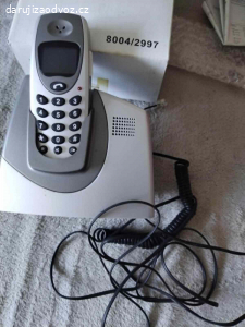 Tlačítkový telefon na pevnou linku- se šňůrou