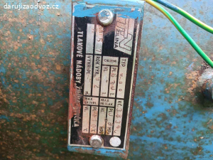 Tlaková nádoba za odvoz