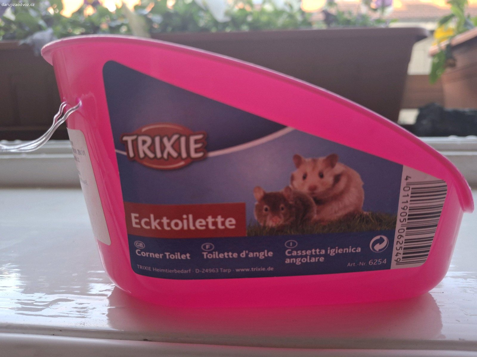 Toaleta pro malé hlodavce. Nová. Předání po domluvě v Praze / Pardubicích.