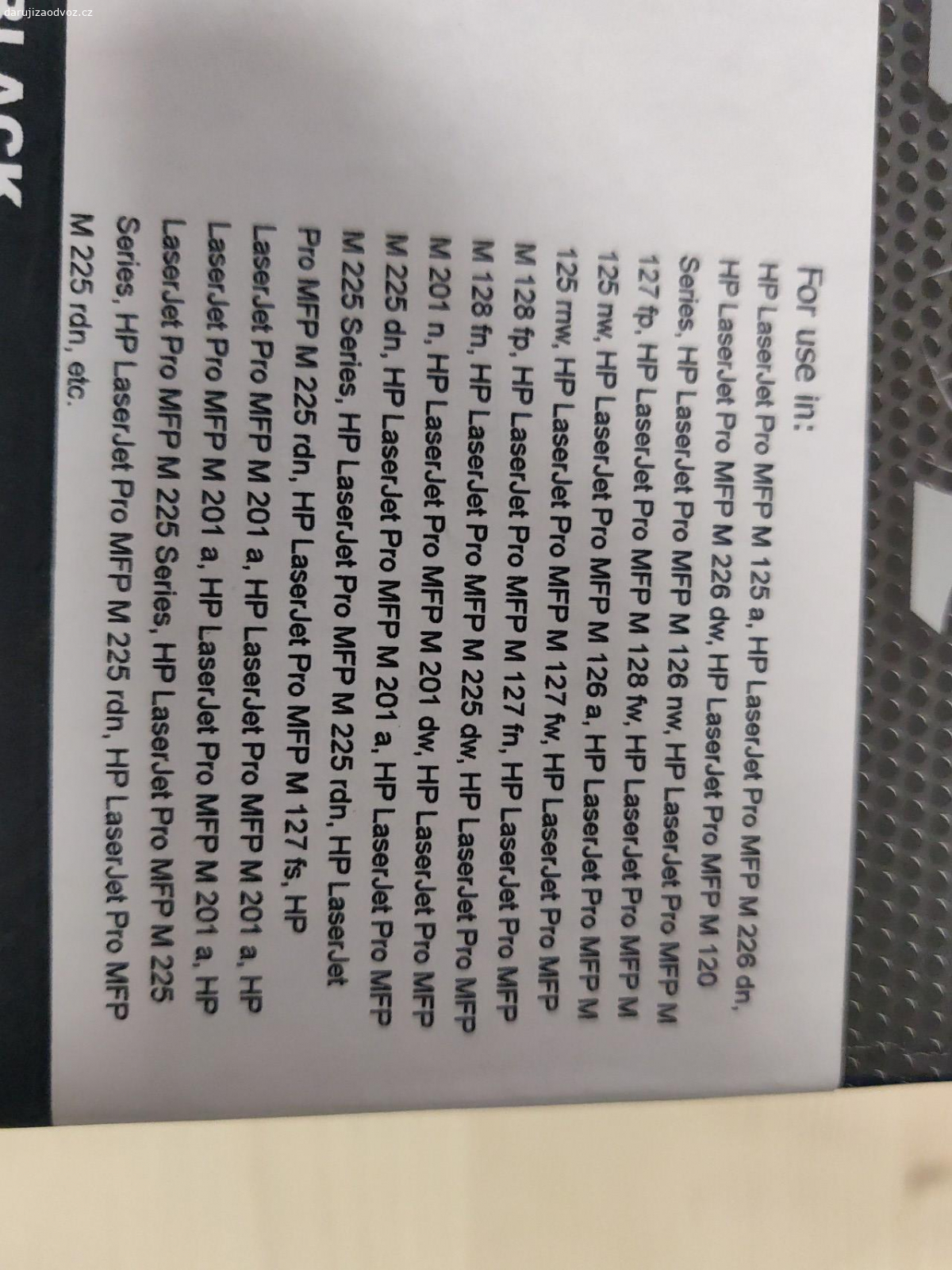 Toner CF283A do HP LaserJet. Neoriginální toner Alpha Supplies z roku 2020 kompatibilní s HP tonerem CF283A a 83 do tiskáren HP LaserJet