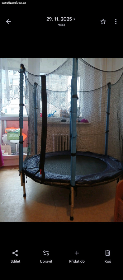 Trampolína Daruji dětskou trampolínu