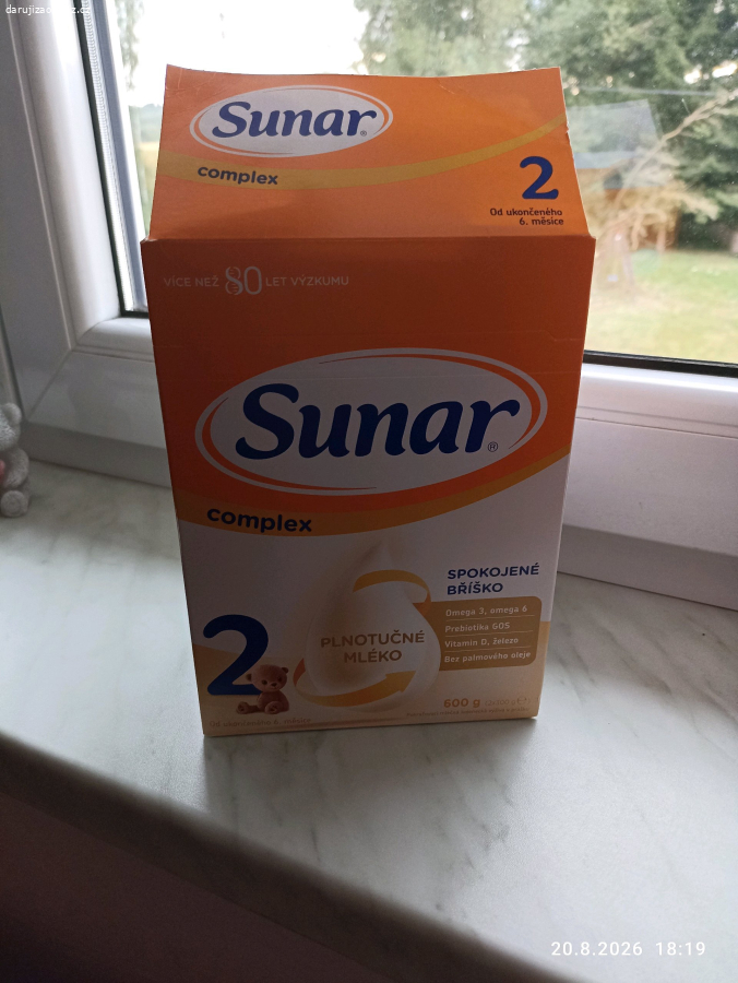 Umělé mléko Sunar 2