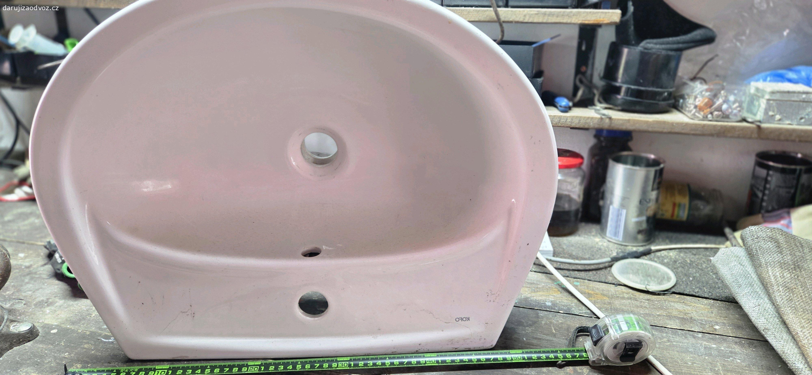 Umyvadlo viz foto. Osobní odběr