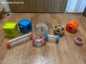 Velká Klec na křečky s trubkami