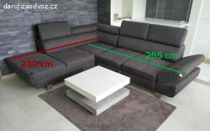 Velká rozkládací sedačka
