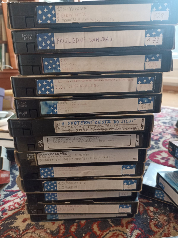 VHS kazety
