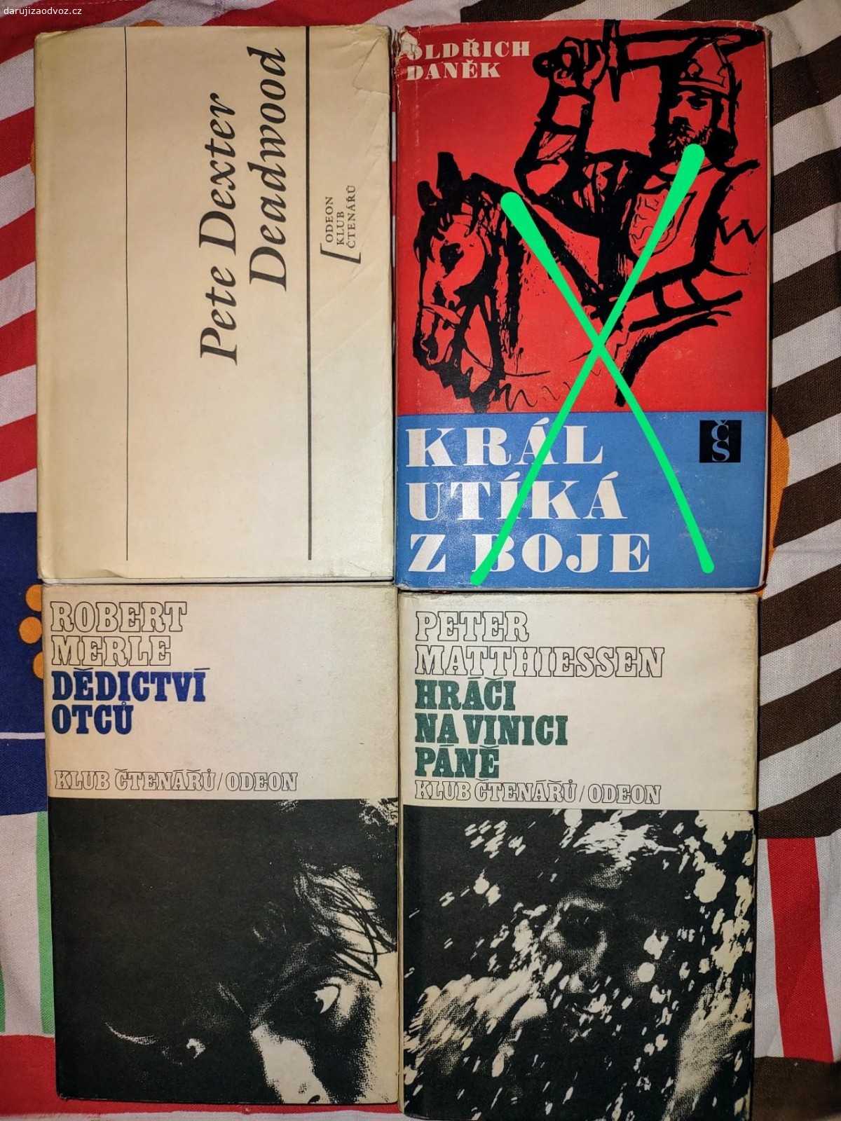 Vsehochuť knih. Předání osobně Praha a Karlovy Vary.