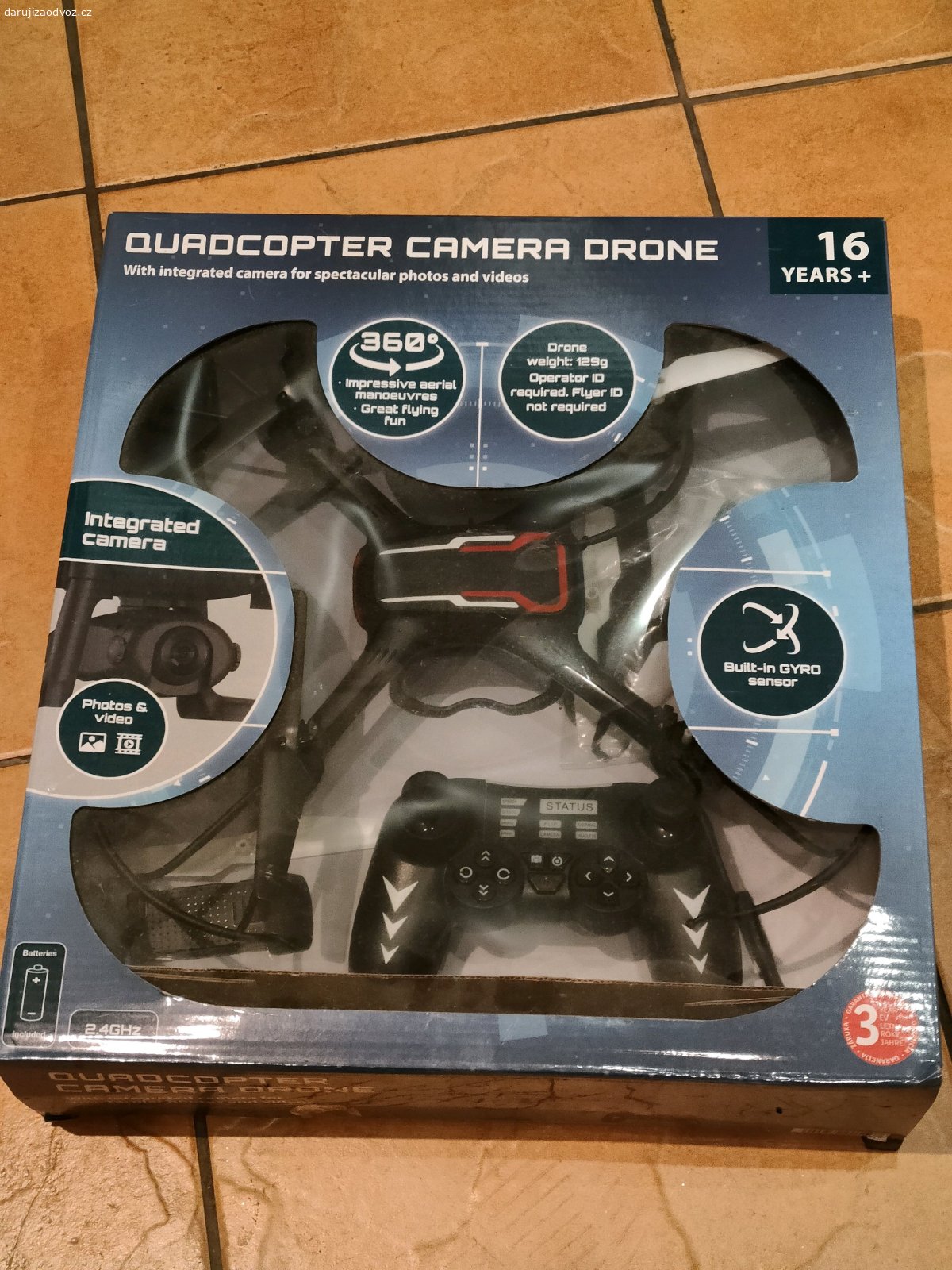 Za odvoz dron. Daruji dron, kompletní, ovladač běží, nicméně někdo šikovný musí dosložit a otestovat, asi funguje, za odvoz co nejrychleji.