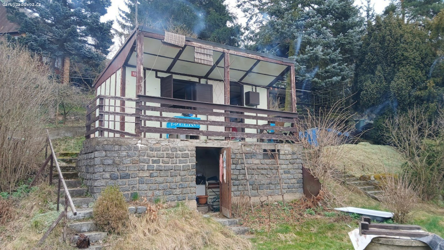 Zahradní chatka za odvoz