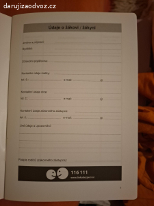 žákovské knížky