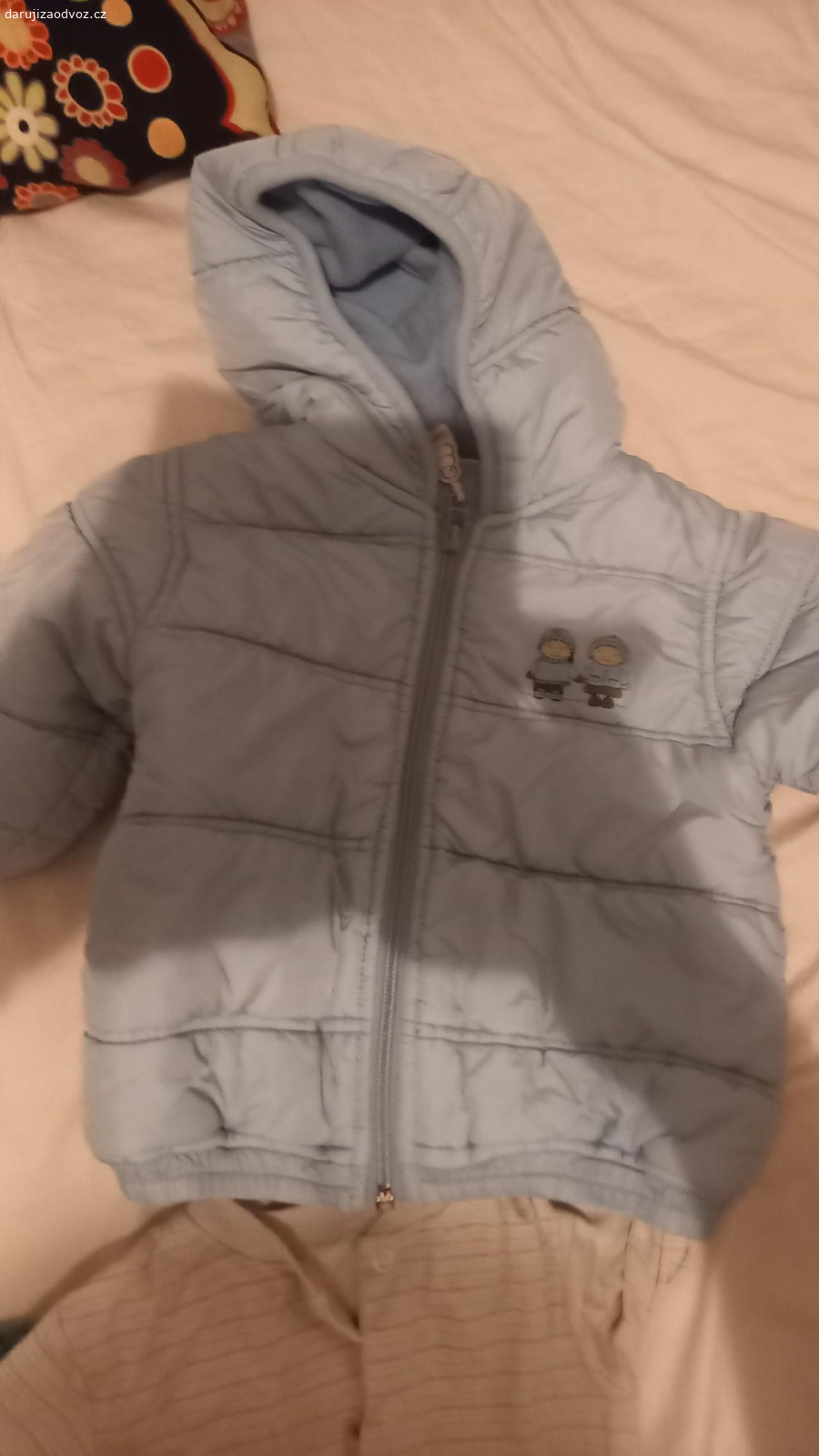 zimní bunda vel 68. modrá zimní bunda Esprit vel 68, pouze osobní odběr