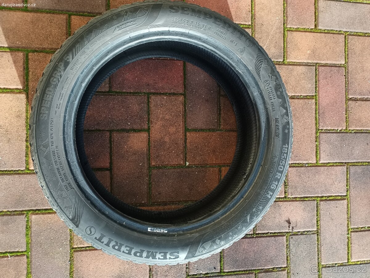 Zimní Semperit SPEED-GRIP 5 185/50 R16. 1 ks
