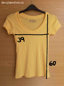 Žluté tričko Orsay, vel. S
