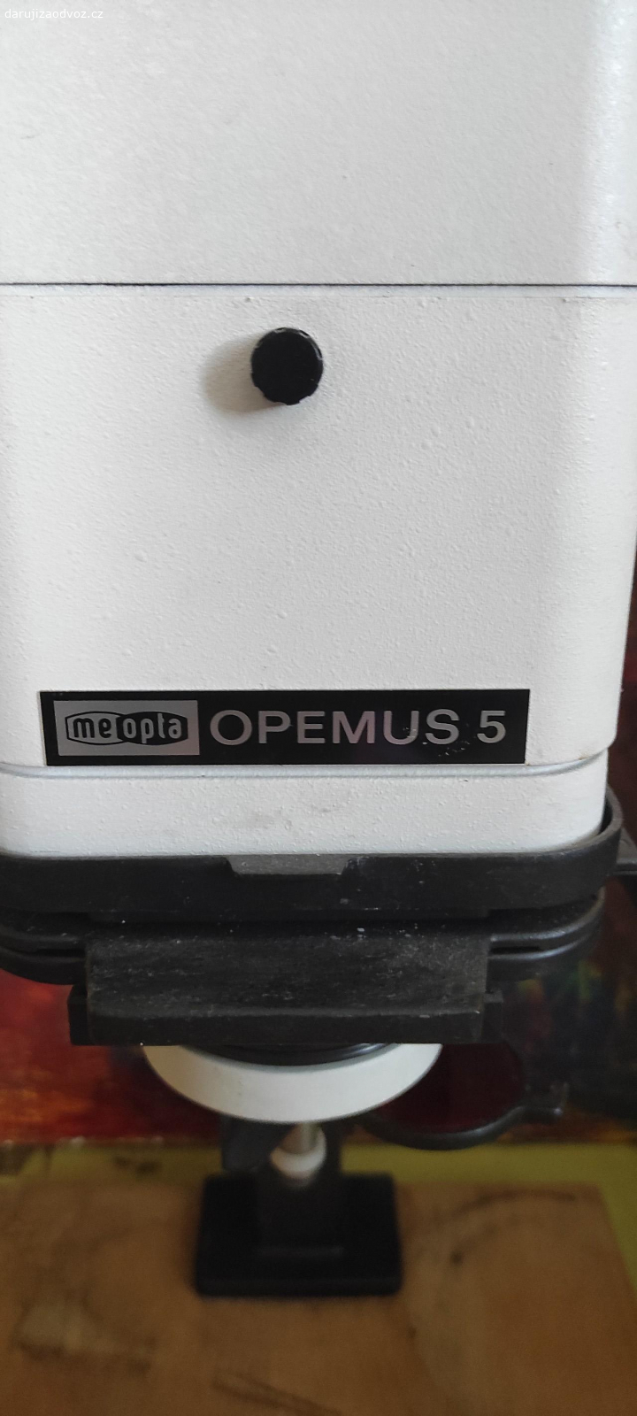 Zvětšovací přístroj Opemus 5. starý zvětšovací přístroj daruji za odvoz